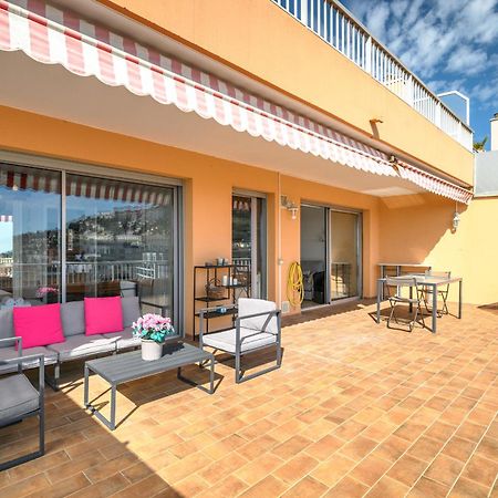 'L'Alicante Proche' Gare, Terrasse, Vue Mer Ментона Экстерьер фото