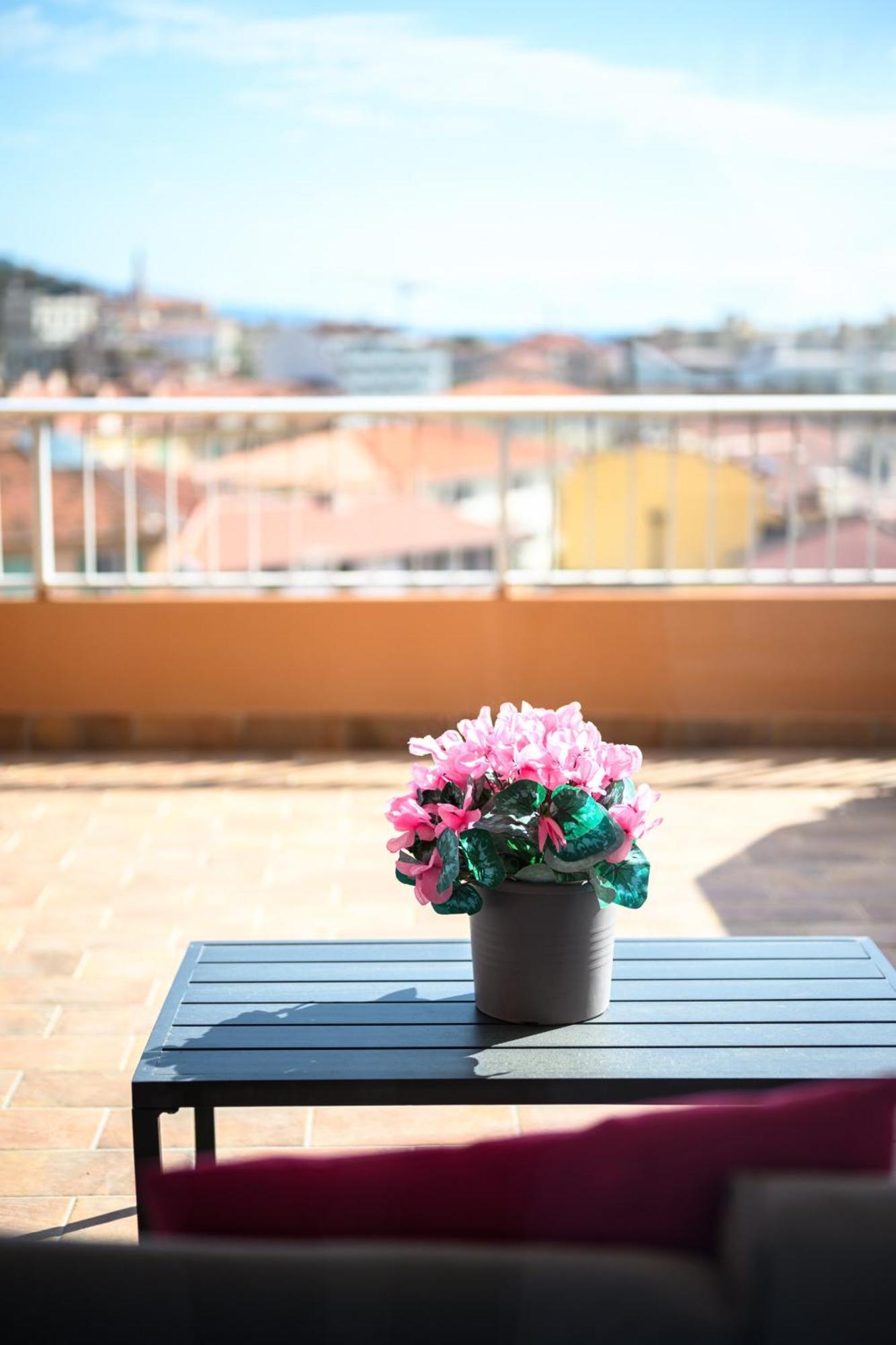 'L'Alicante Proche' Gare, Terrasse, Vue Mer Ментона Экстерьер фото